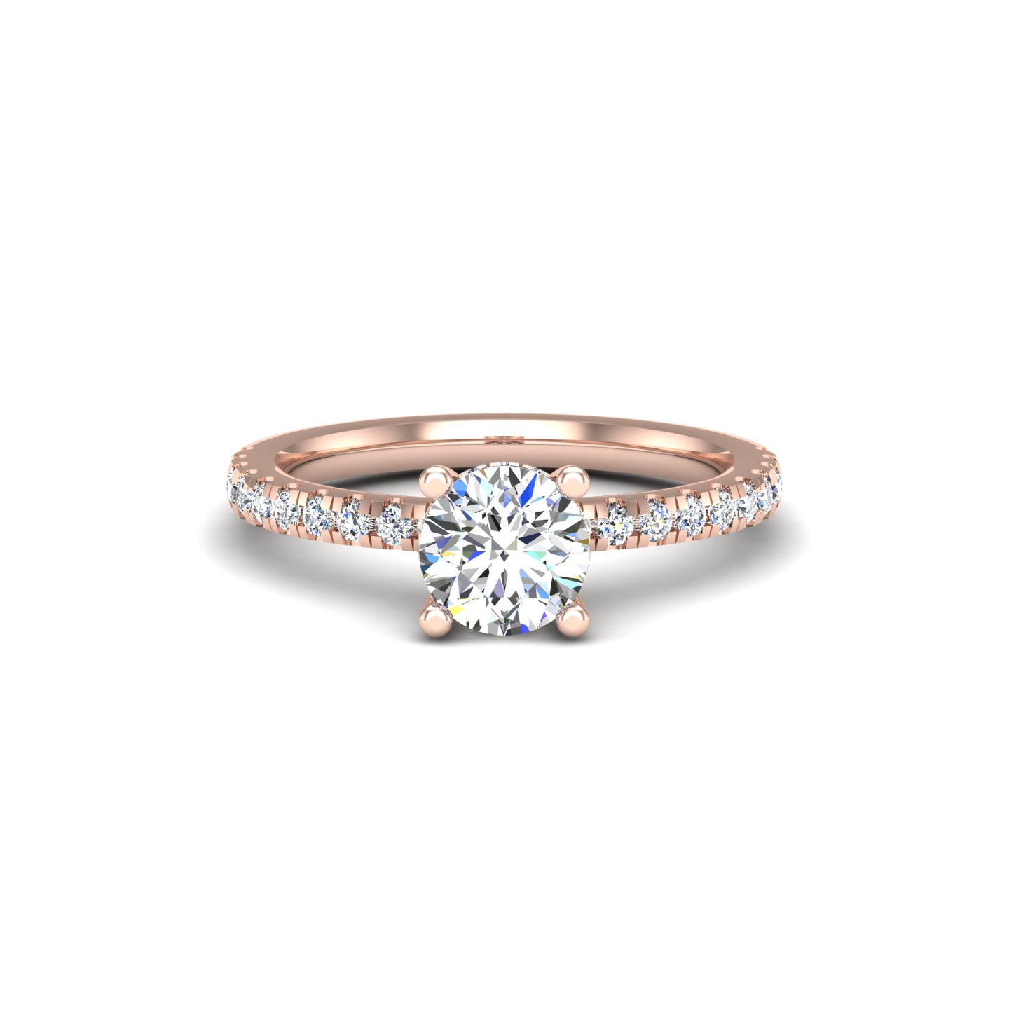 Emory Pave Engagement ring